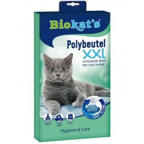 BİO CATS POLYBEUTEL 12Lİ AÇIK TUVALET POŞETİ