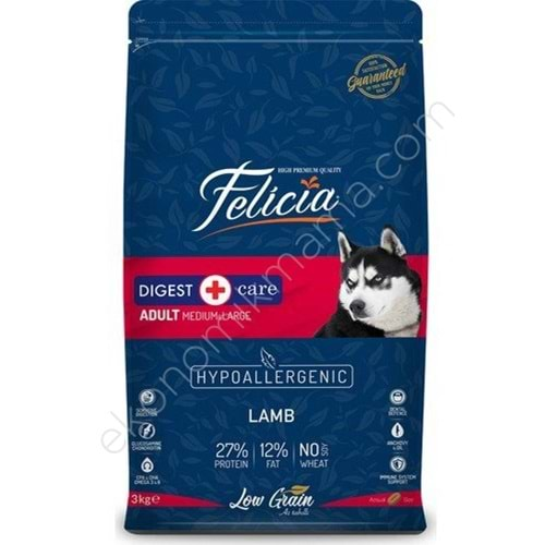 FELİCİA AZ TAHILLI C.ADULT KUZULU 3 KG