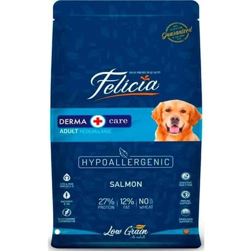 FELİCİA AZ TAHILLI C.ADULT MEDIUM/LARGE SOMONLU 3 KG