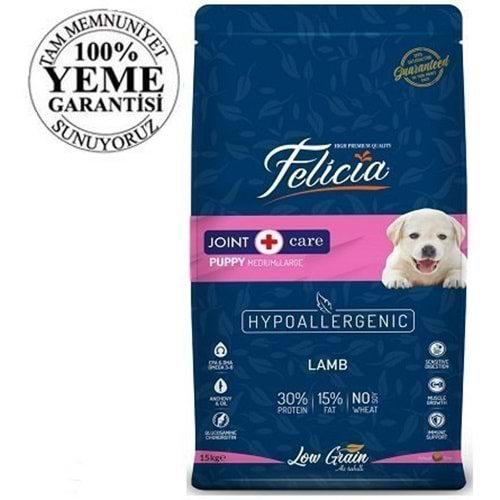 FELİCİA AZ TAHILLI C.PUPPY MEDIUM/LARGE KUZULU 15 KG