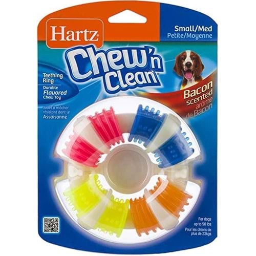 HARTZ CHEWN CLEAN DENTAL KEMİRME HALKASI KÖPEK OYUNCAĞI