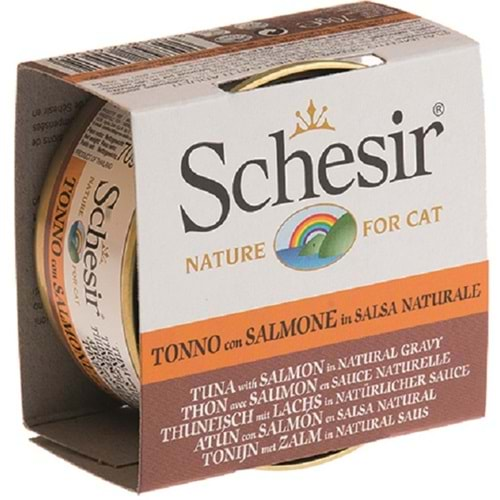 SCHESİR 70 GR KEDİ KONSERVE - TON BALIK & SOMON 230-C3001