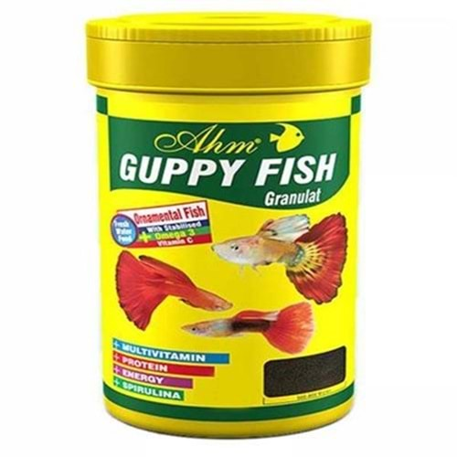 AHM GUPPY FİSH GRANUL FOOD 100 ML