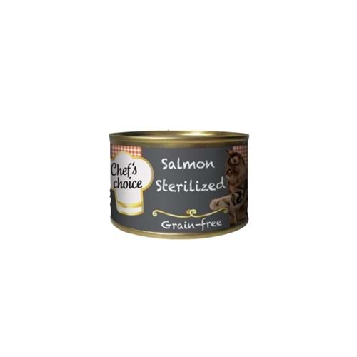 CHEFS CHOİCE F. STERILISED SALMON PATE KEDİ KONSERVE 80 GR