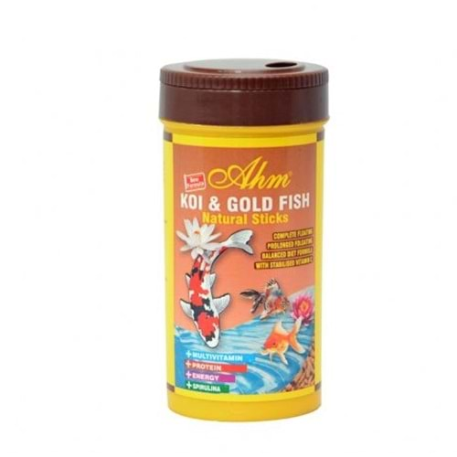 AHM KOI & GOLD FISH NATURAL STICKS 250 ML