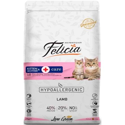 FELİCİA AZ TAHILLI F. KITTEN&MOTHER KUZU ETLİ 12 KG