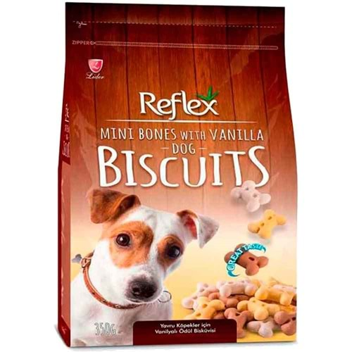 REFLEX PUPPY MINI BONES WITH VANILLA ÖDÜL BİSKÜVİT 350 GR