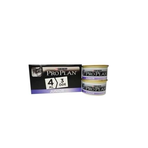 PROPLAN F. JUNİOR MSE CHICKEN 85 GR (3+1)