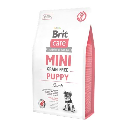 BRIT CARE MINI G-F PUPPY LAMB 2 KG